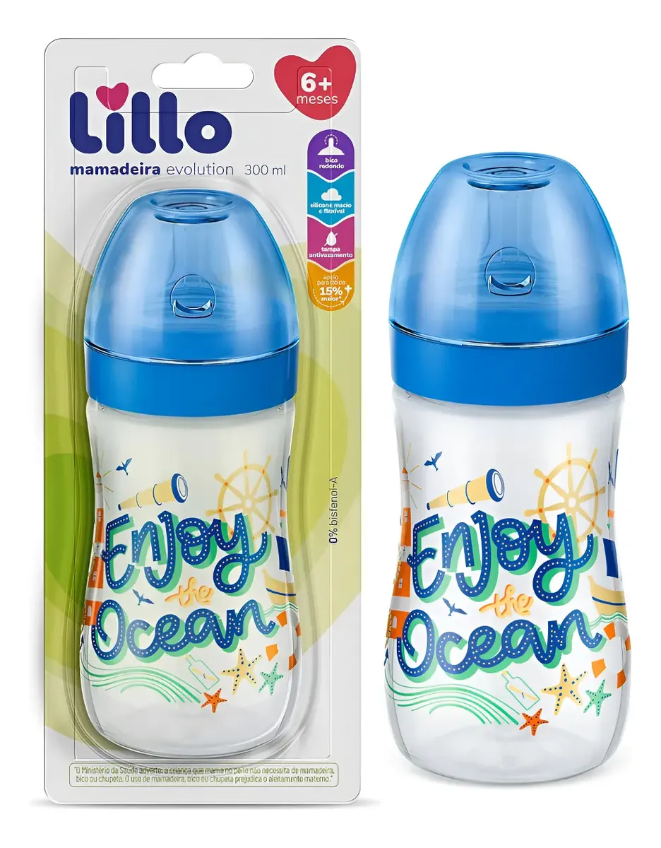 LILLO MAMADEIRA SUPER DIVERTIDA AZUL 300 ML