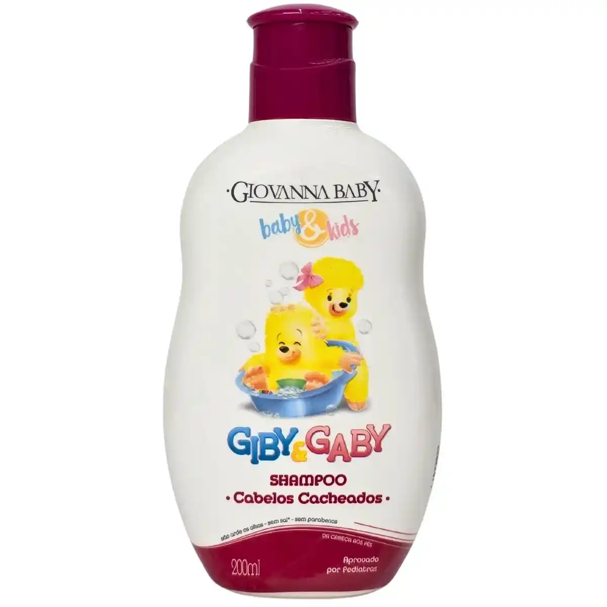 GIOVANNA BABY SHAMPOO GIBY E GABY CABELOS CACHEADOS 200ML