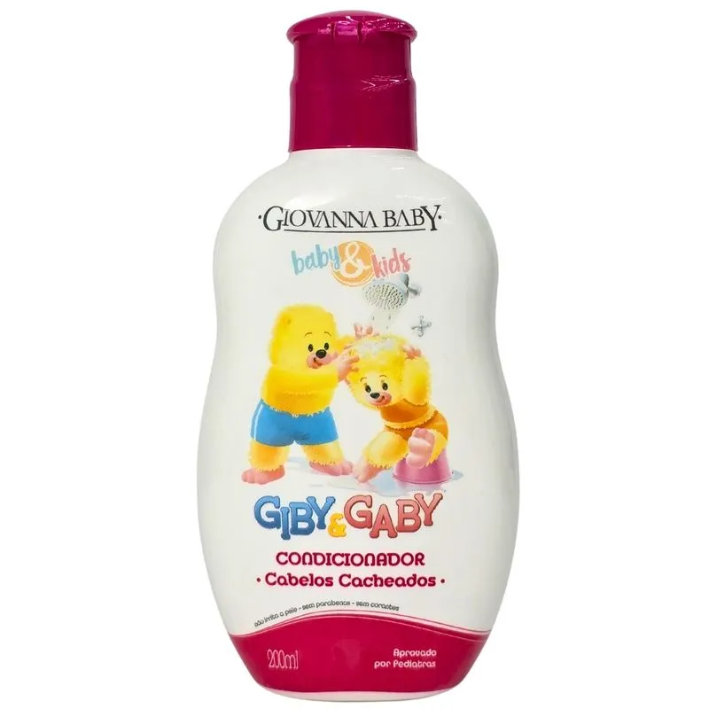 GIOVANNA BABY CONDICIONADOR GIBY E GABY CABELOS CACHEADOS 200 ML