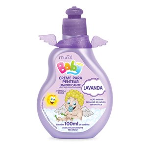 MURIEL BABY CREME DE PENTEAR UMIDIFICANTE LAVANDA 100ML